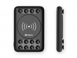 Acumulator extern Sandberg 420-51, 5000 mAh, incarcare wireless 5W
