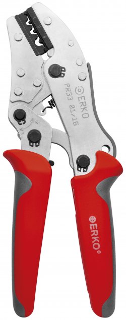 Presă sertizare terminale Erko PR 33, 0.5 ÷ 6 mm2, 0.5 ÷ 35mm2, lungime 220mm