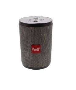 Boxă portabilă Well Peal, Bluetooth, 5W, gri