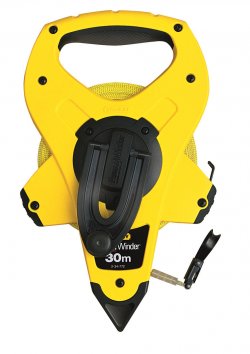 Ruletă PowerWinder 30mx12.7mm cu bandă de fibră de sticlă, 2-34-772 Stanley