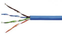 Cablu UTP cat.5e, 8 fire din cupru, 1ml, Schrack