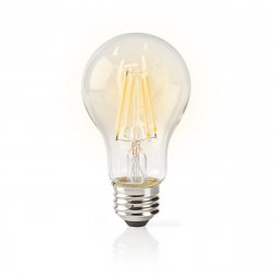 Bec WiFi Smart LED cu filament, E27, A60, 5W, 500 lm