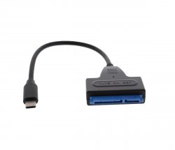 Cablu adaptor USB-C la SATA SSD, HDD 2.5"