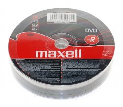 DVD-R 4.7GB 16x 10buc pe folie Maxell
