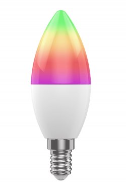 Bec LED Smart WiFi Woox R9075, E14, 5W, Color