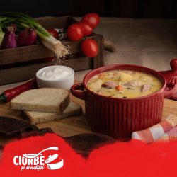 Ciorbă de cartofi cu afumătură image