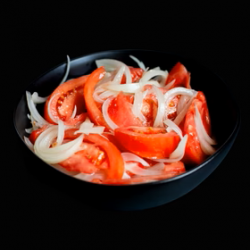 Salata de rosii cu ceapa 100g image