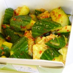 Salata de castraveti cu ardei iuti - picant image