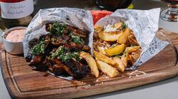 Costite de porc BBQ & Chimichurri 350/30g image