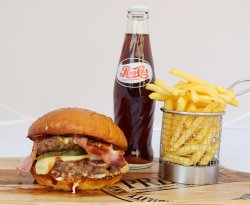 Meal Deal The GoodFather Smash Double Cheeseburger image