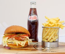 Meal Deal Premium Chicken Burger image