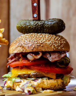 Wild Boar Burger image