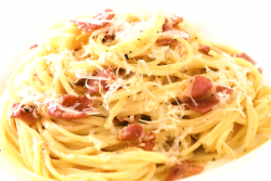 Meniu Spaghetti Carbonara  + Aqua Carpatica 0.5L image