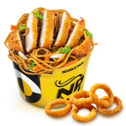 Noodle Pack Snitel 370 gr + Snack Onion Rings image