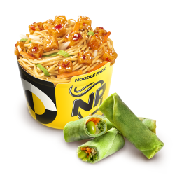 Noodle Pack Sticky Tofu + Edamame Rolls image