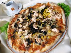 Pizza Prosciutto funghi mică image