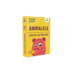 Carti de Joc Educative - Animalele