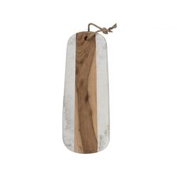 Platou lemn-Naturals- Long Marble Acacia Serve Board