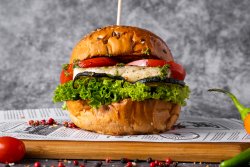 Blue Cheese Burger image
