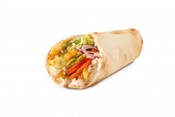 Shaorma vegetariană medie image