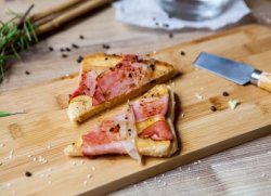 Bacon Cheese Toast image