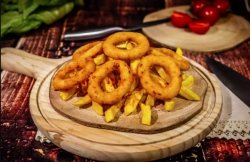 Onion Rings și Cartofi prăjiți image
