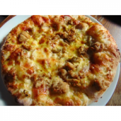 Chicken tomato and curry 32 cm. image