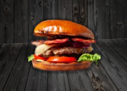 Bacon Cedar Burger image