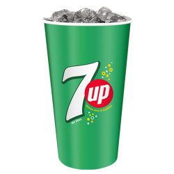 7UP zero(pahar-500ml) image