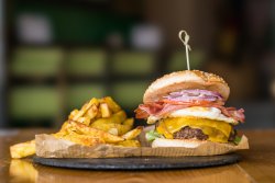 Egg Bacon Cheese Burger image