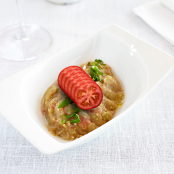 Salată de vinete cu maioneză, roșii și pâine (350g) image