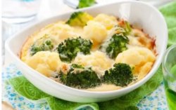 Cod gratinat cu broccoli image
