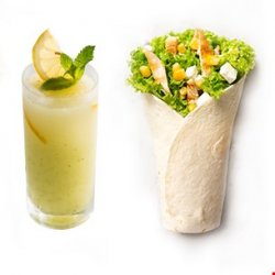 King Wrap + Limonadă 400 ml image