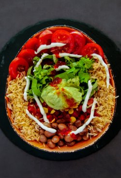 Veggie burrito image