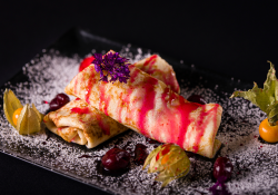 Sour Cherry Crepes image