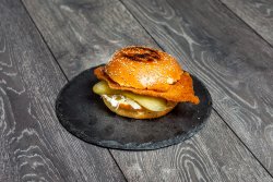 Giant Snitzel Sandwich image