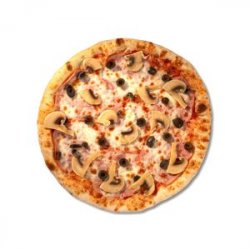 Pizza single Prosciutto e funghi image