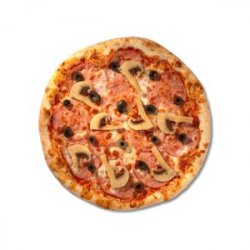 Pizza single Salami e funghi image