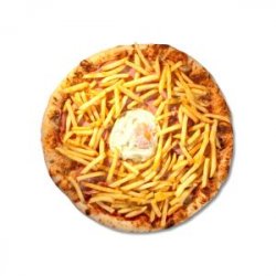Pizza single Ham&Fries image