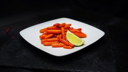 Baby carrots caramelizațI cu lime șI coriandru image