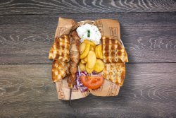 Souvlaki de porc Mediu image