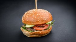 Green Savory Burger + cartofi prăjiți steakhouse image