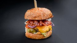 Malaku Burger + cartofi prăjiți steakhouse image