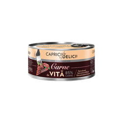 Capricii Si Delicii Carne Vita 85% 300G