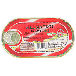 Merve File Macrou In Sos Tomat, Eo, 170G