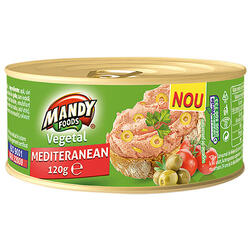 Mandy Pasta Vegetala Mediteranean120G
