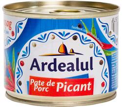 Ardealul Pate Porc Picant 20%, Eo, 200G