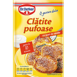 Dr. Oetker Clatite Pufoase Vanilie 150G