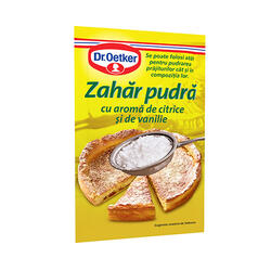 Dr.Oetker Zahar Pudra Vanilie Si Citrice