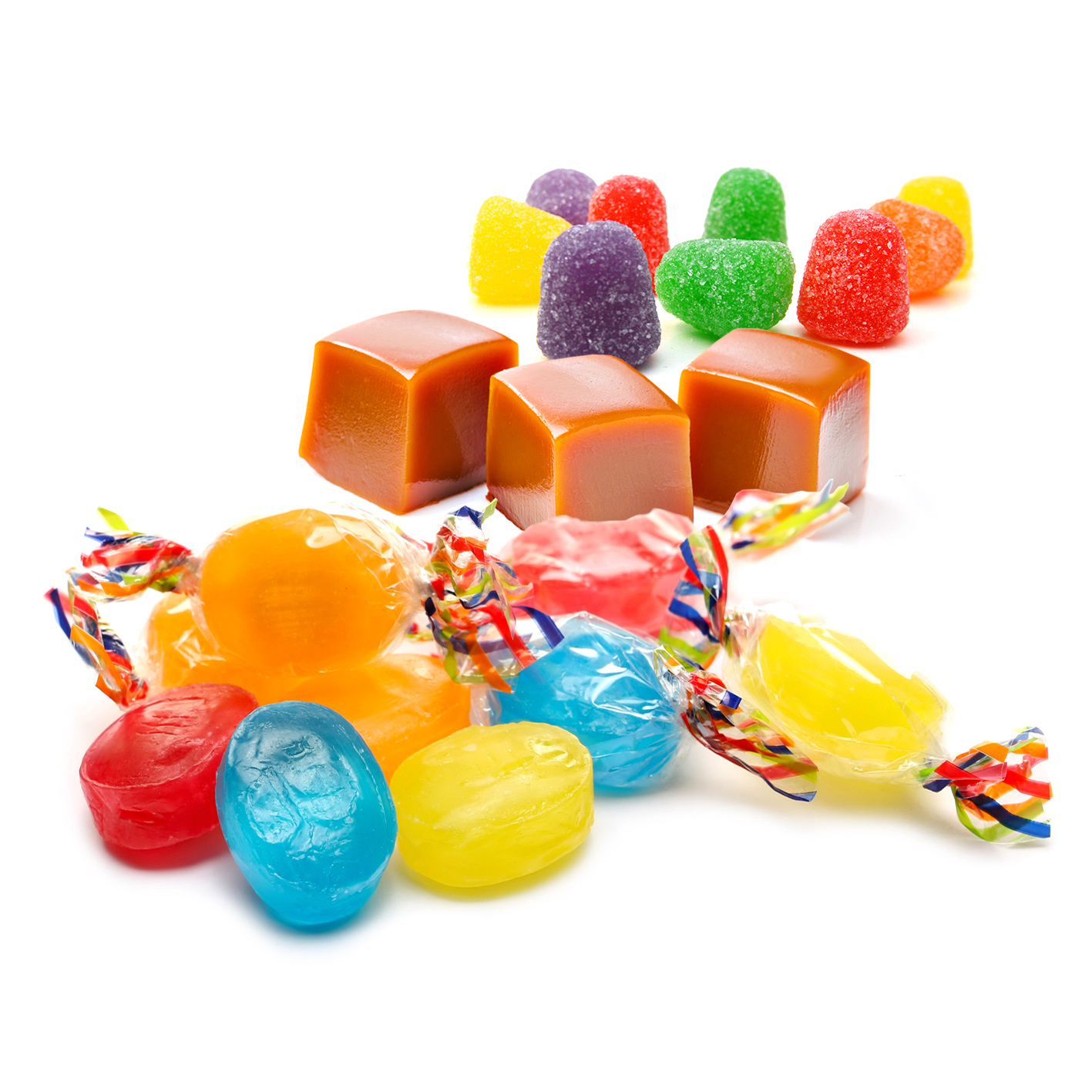 Bomboane, jeleuri si caramele
